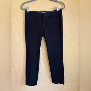 Banana Republic Sloan Black Cropped Pants 2P
